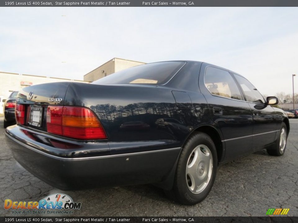 Star Sapphire Pearl Metallic 1995 Lexus LS 400 Sedan Photo #3