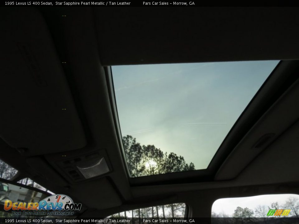 1995 Lexus LS 400 Sedan Star Sapphire Pearl Metallic / Tan Leather Photo #7