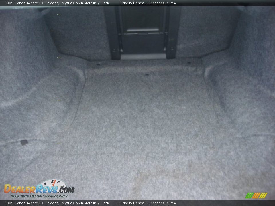 2009 Honda Accord EX-L Sedan Mystic Green Metallic / Black Photo #16