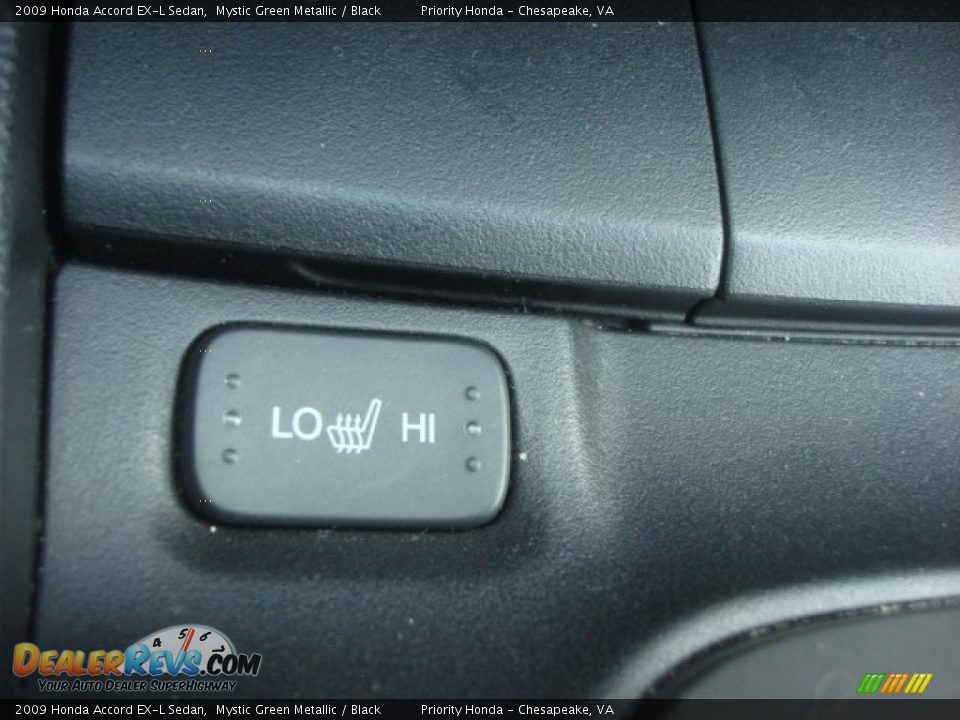 2009 Honda Accord EX-L Sedan Mystic Green Metallic / Black Photo #23