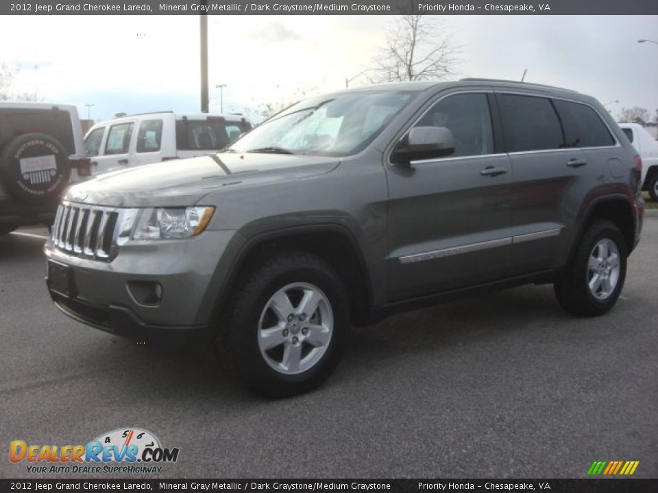 2012 Jeep Grand Cherokee Laredo Mineral Gray Metallic / Dark Graystone/Medium Graystone Photo #2