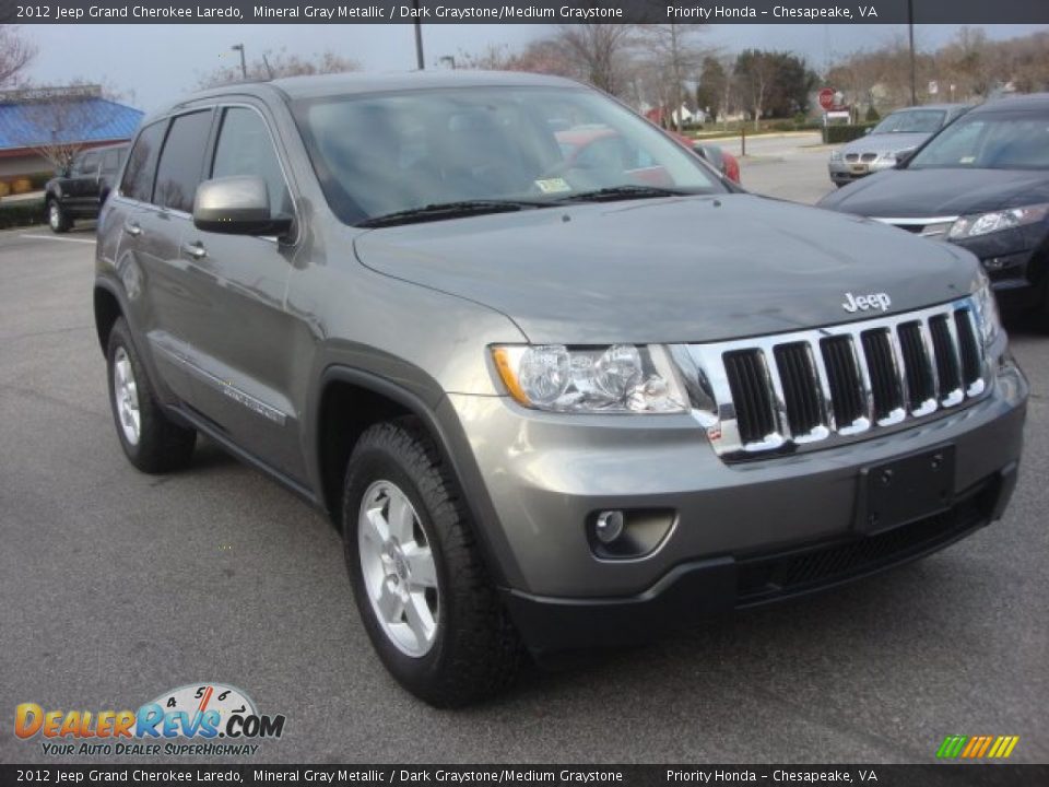 2012 Jeep Grand Cherokee Laredo Mineral Gray Metallic / Dark Graystone/Medium Graystone Photo #9
