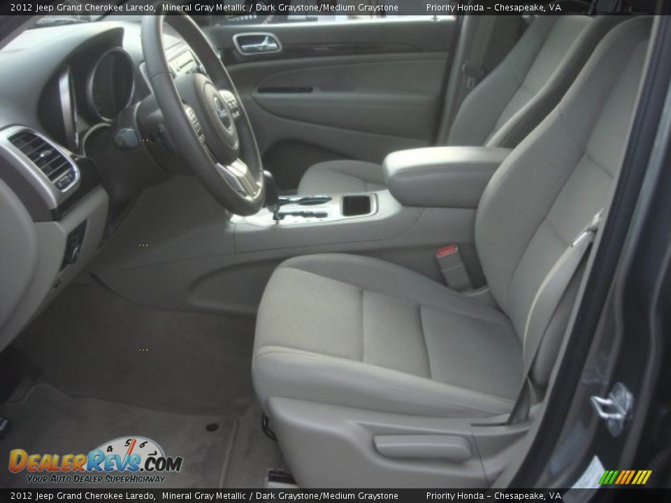 2012 Jeep Grand Cherokee Laredo Mineral Gray Metallic / Dark Graystone/Medium Graystone Photo #11