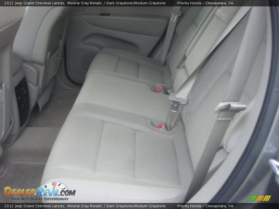 2012 Jeep Grand Cherokee Laredo Mineral Gray Metallic / Dark Graystone/Medium Graystone Photo #12