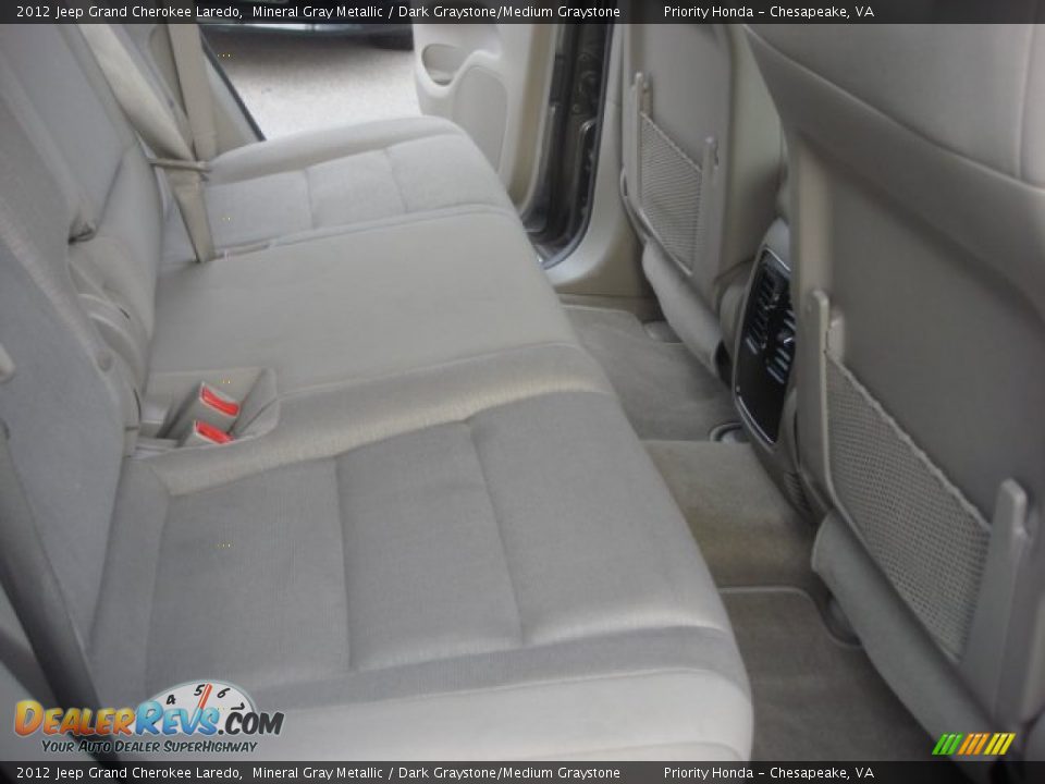 2012 Jeep Grand Cherokee Laredo Mineral Gray Metallic / Dark Graystone/Medium Graystone Photo #14