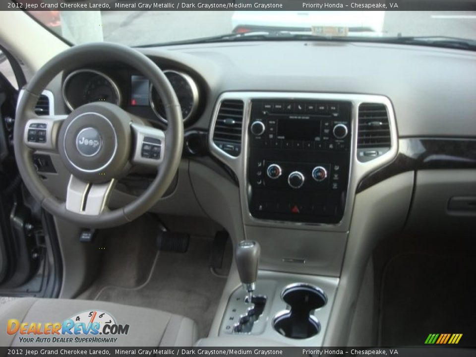 2012 Jeep Grand Cherokee Laredo Mineral Gray Metallic / Dark Graystone/Medium Graystone Photo #15