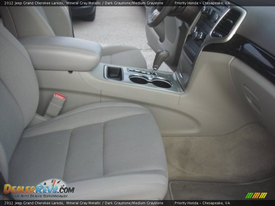 2012 Jeep Grand Cherokee Laredo Mineral Gray Metallic / Dark Graystone/Medium Graystone Photo #16