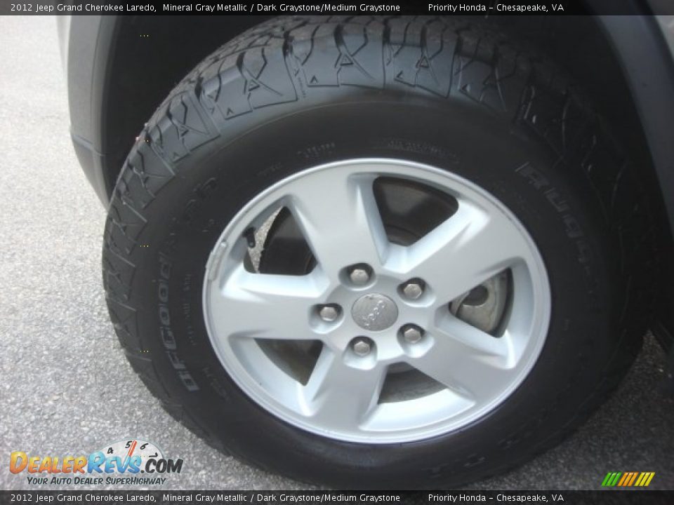 2012 Jeep Grand Cherokee Laredo Mineral Gray Metallic / Dark Graystone/Medium Graystone Photo #24