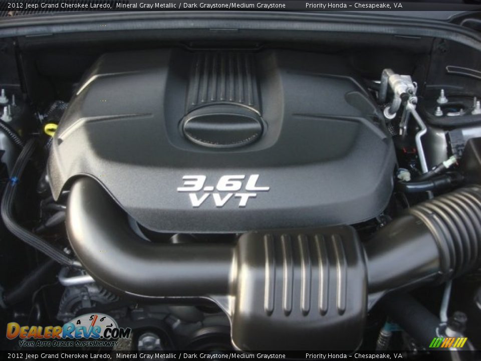 2012 Jeep Grand Cherokee Laredo Mineral Gray Metallic / Dark Graystone/Medium Graystone Photo #26