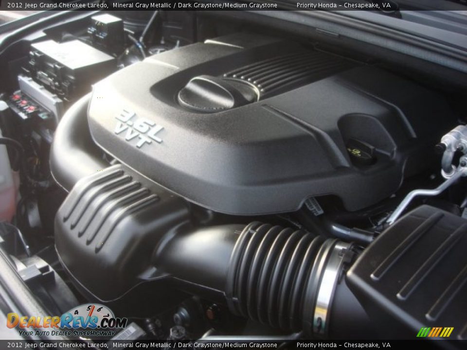 2012 Jeep Grand Cherokee Laredo Mineral Gray Metallic / Dark Graystone/Medium Graystone Photo #27