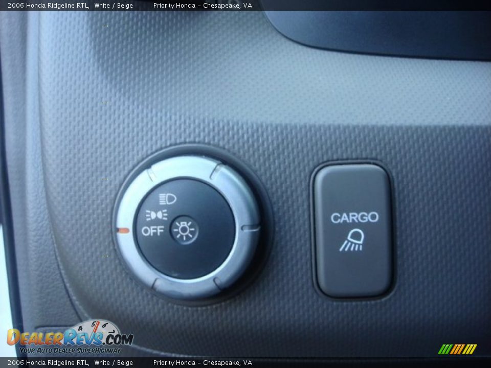2006 Honda Ridgeline RTL White / Beige Photo #25