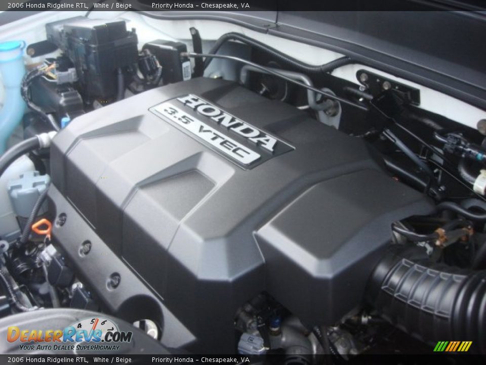 2006 Honda Ridgeline RTL White / Beige Photo #29