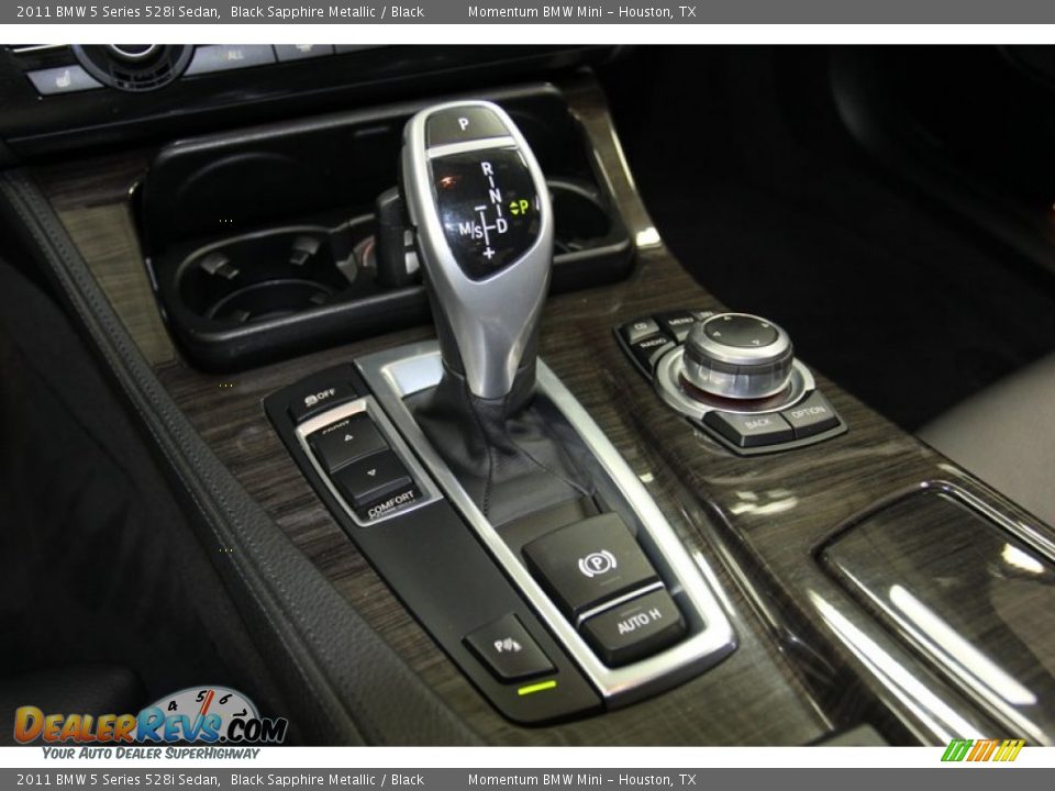 2011 BMW 5 Series 528i Sedan Black Sapphire Metallic / Black Photo #23