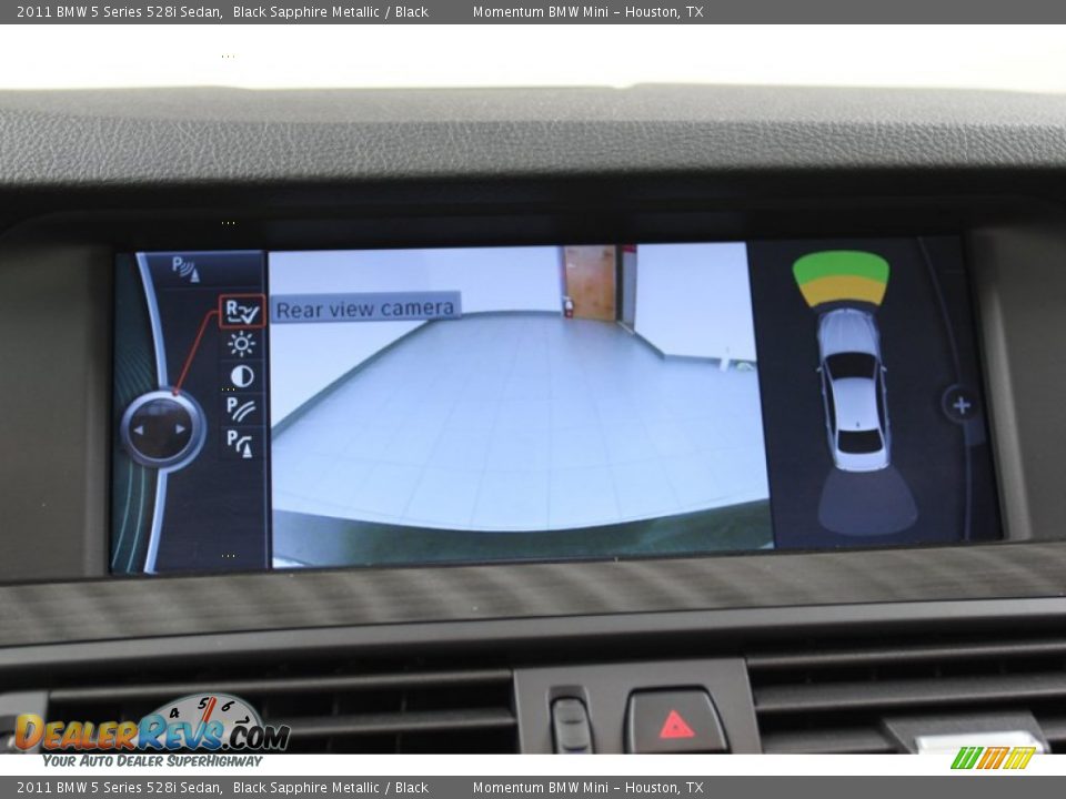 2011 BMW 5 Series 528i Sedan Black Sapphire Metallic / Black Photo #36