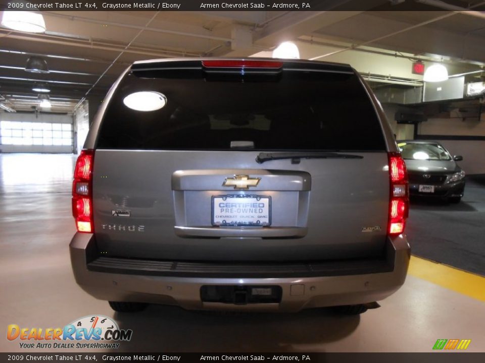 2009 Chevrolet Tahoe LT 4x4 Graystone Metallic / Ebony Photo #6