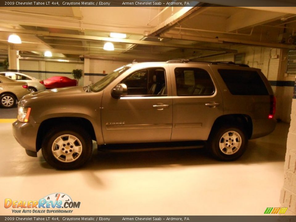 2009 Chevrolet Tahoe LT 4x4 Graystone Metallic / Ebony Photo #8