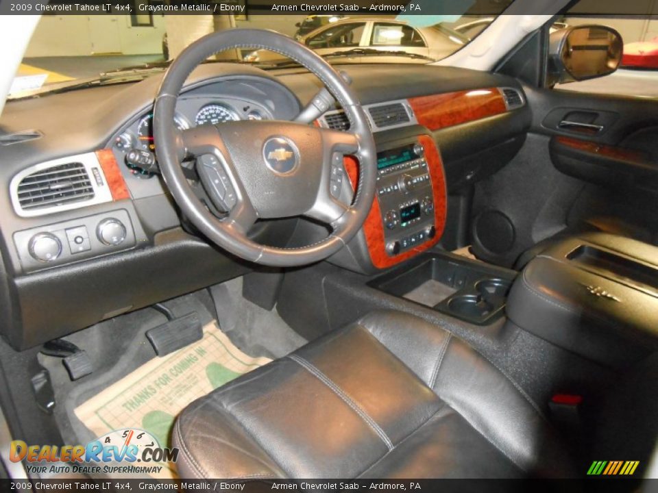 2009 Chevrolet Tahoe LT 4x4 Graystone Metallic / Ebony Photo #9