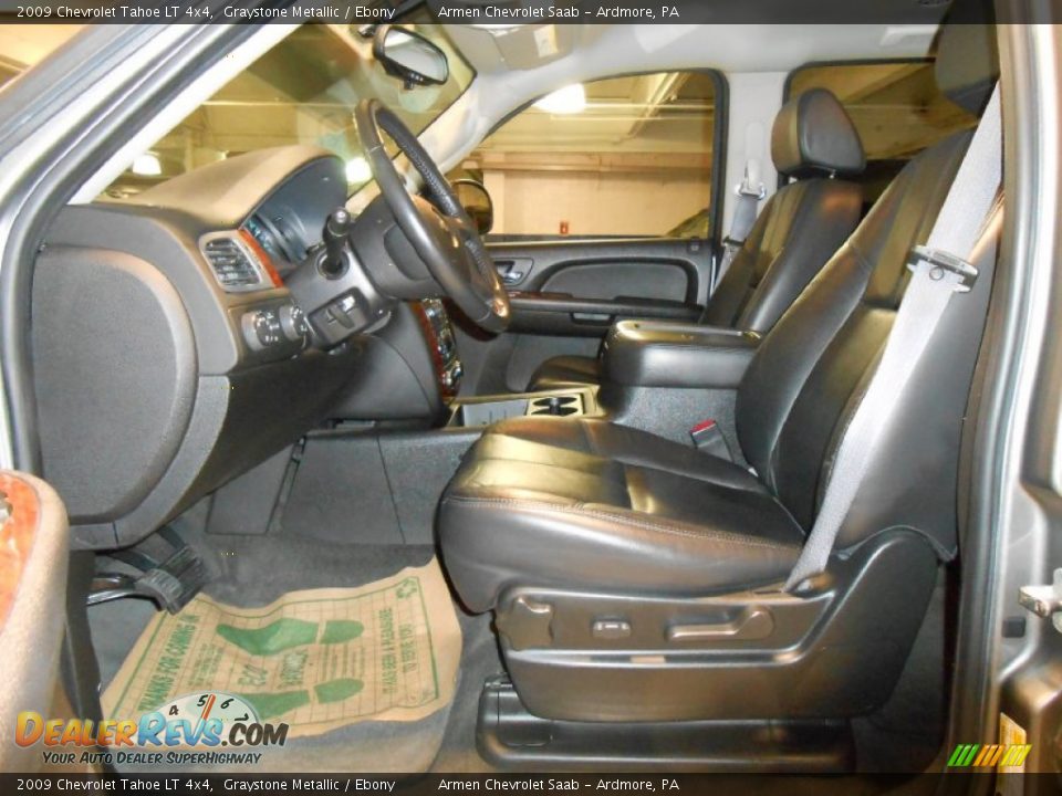 2009 Chevrolet Tahoe LT 4x4 Graystone Metallic / Ebony Photo #10