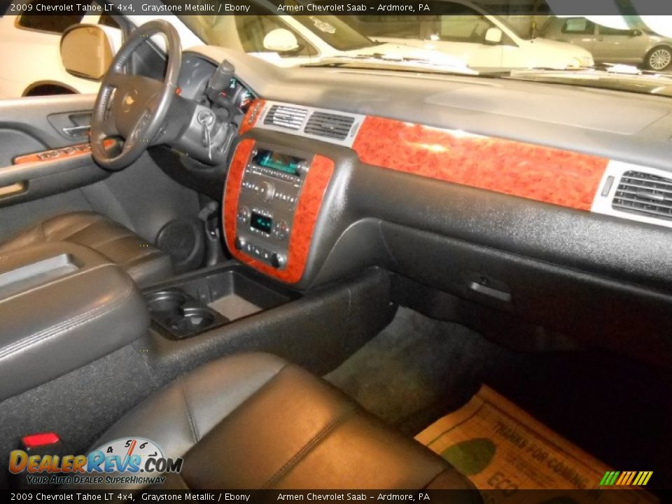 2009 Chevrolet Tahoe LT 4x4 Graystone Metallic / Ebony Photo #12