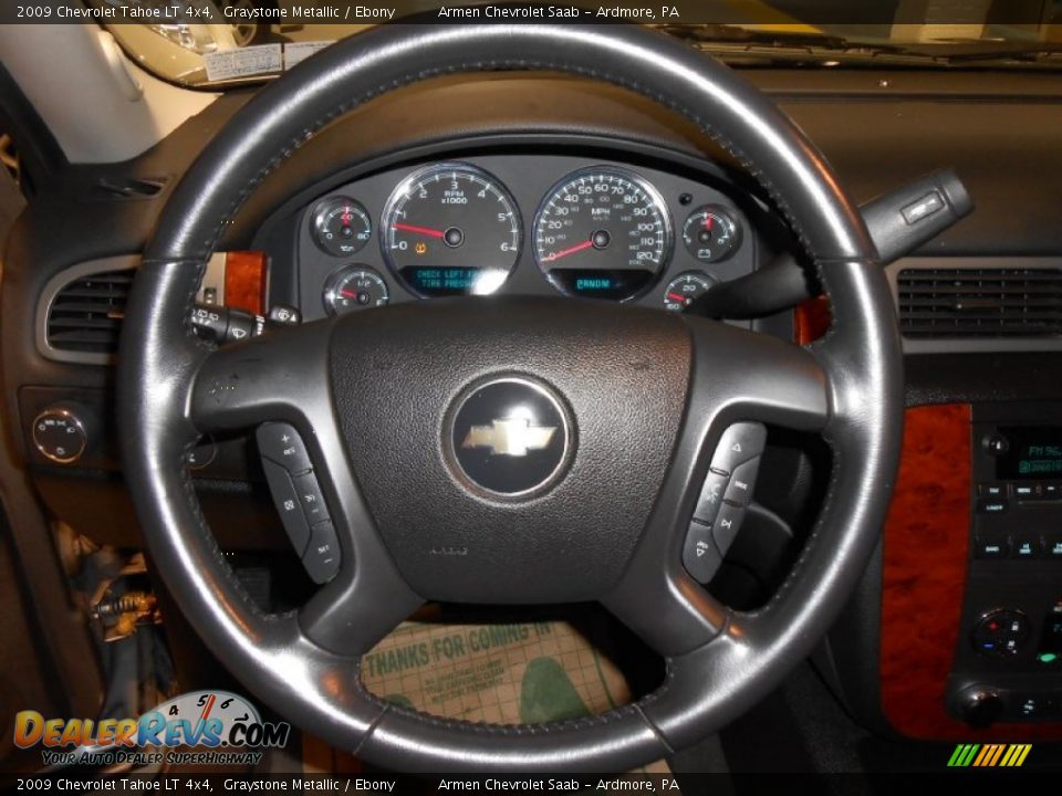 2009 Chevrolet Tahoe LT 4x4 Graystone Metallic / Ebony Photo #24