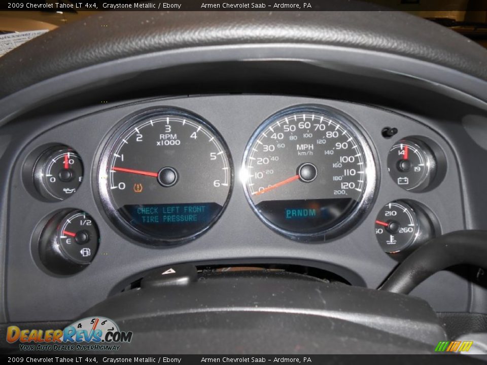 2009 Chevrolet Tahoe LT 4x4 Graystone Metallic / Ebony Photo #25