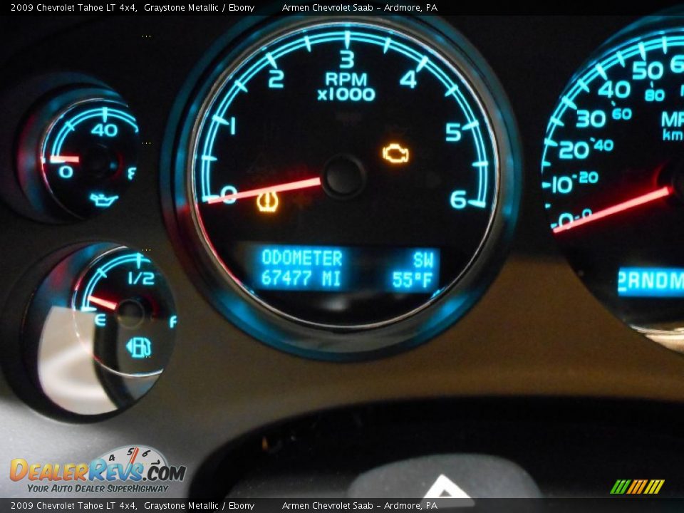 2009 Chevrolet Tahoe LT 4x4 Graystone Metallic / Ebony Photo #26