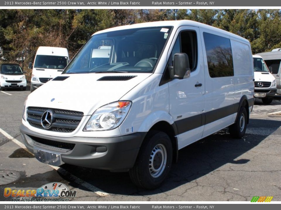 Front 3/4 View of 2013 Mercedes-Benz Sprinter 2500 Crew Van Photo #1