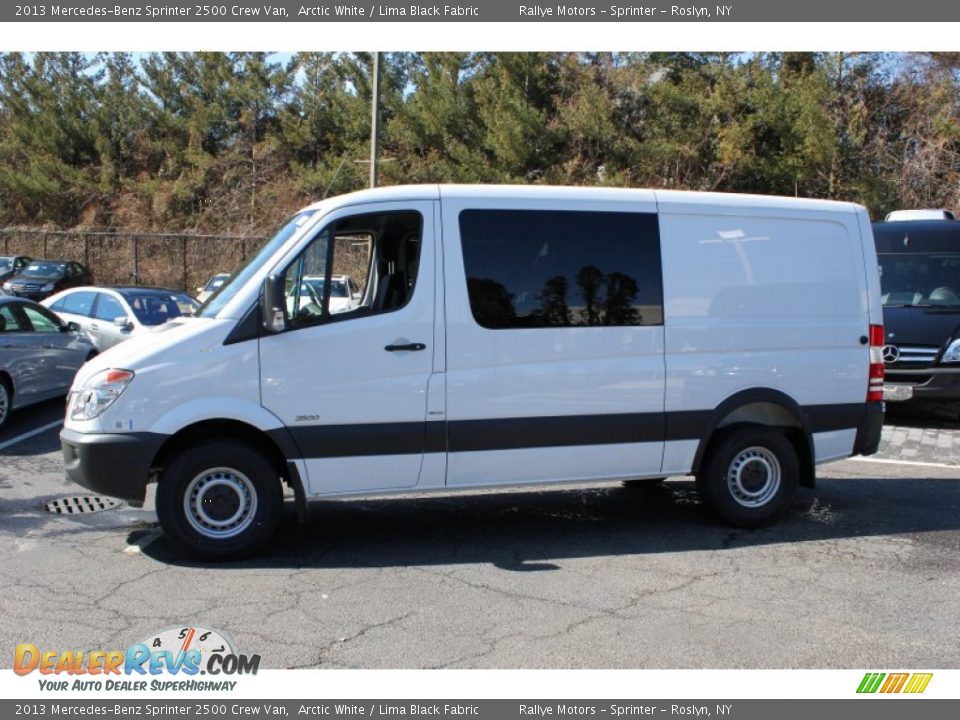 Arctic White 2013 Mercedes-Benz Sprinter 2500 Crew Van Photo #3
