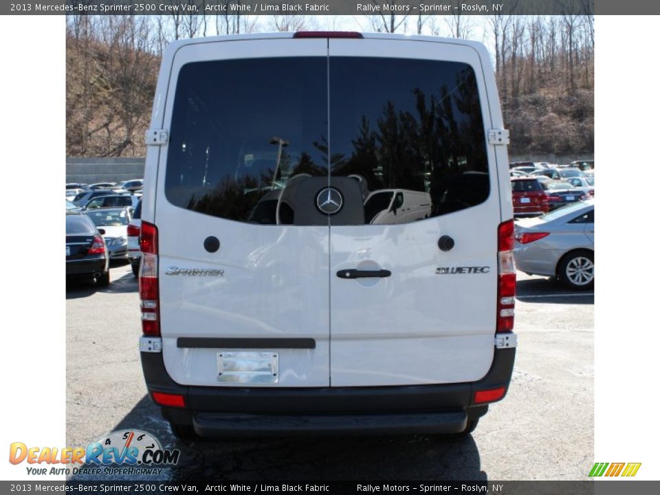 2013 Mercedes-Benz Sprinter 2500 Crew Van Arctic White / Lima Black Fabric Photo #5