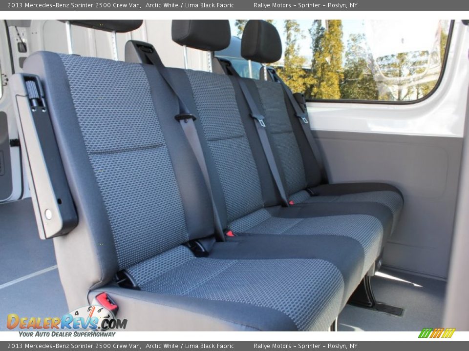 Rear Seat of 2013 Mercedes-Benz Sprinter 2500 Crew Van Photo #17