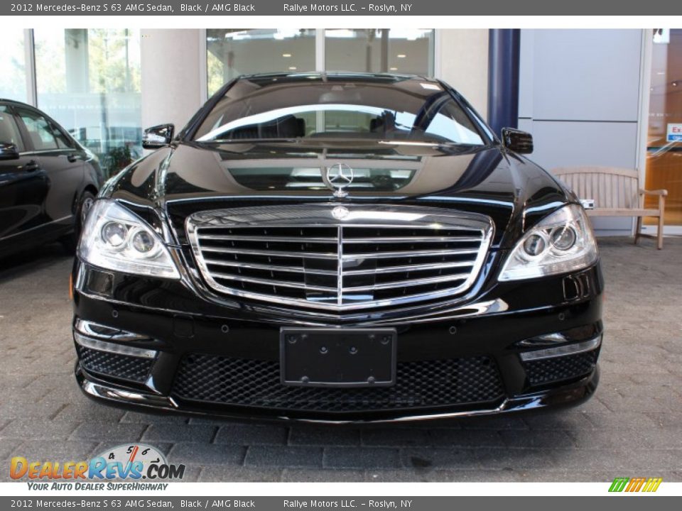 2012 Mercedes-Benz S 63 AMG Sedan Black / AMG Black Photo #2