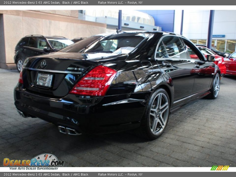 2012 Mercedes-Benz S 63 AMG Sedan Black / AMG Black Photo #3