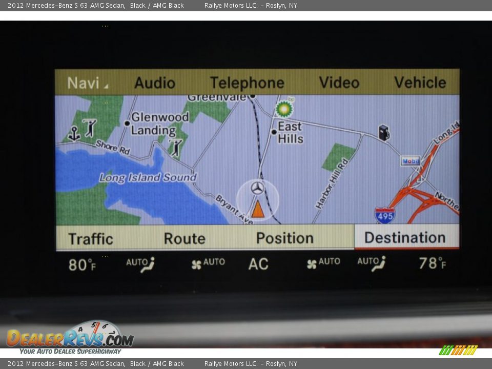 Navigation of 2012 Mercedes-Benz S 63 AMG Sedan Photo #13