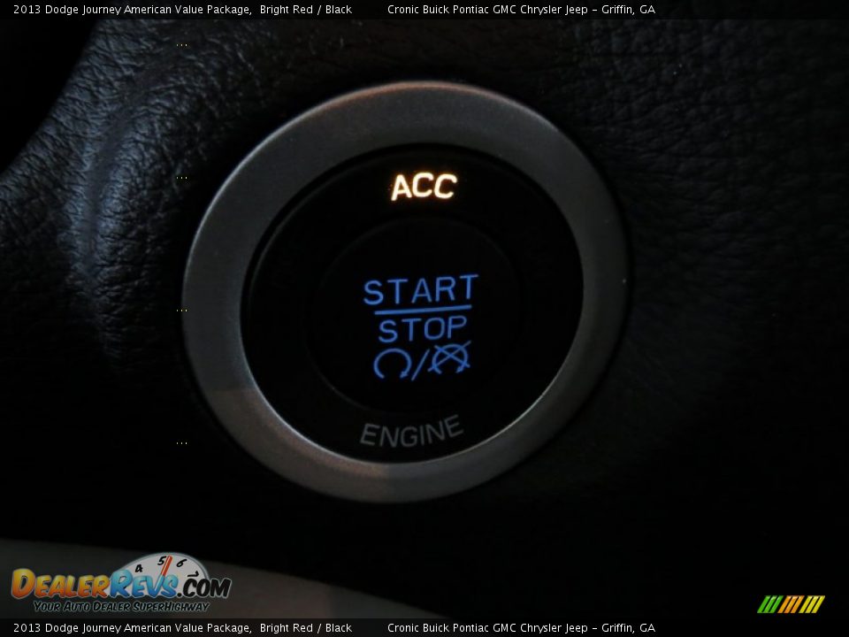 2013 Dodge Journey American Value Package Bright Red / Black Photo #15