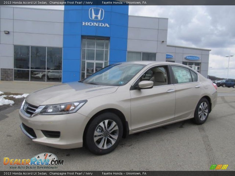 2013 Honda Accord LX Sedan Champagne Frost Pearl / Ivory Photo #1