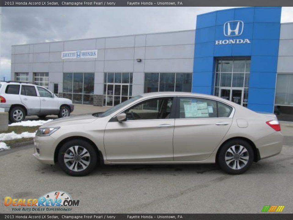 2013 Honda Accord LX Sedan Champagne Frost Pearl / Ivory Photo #2