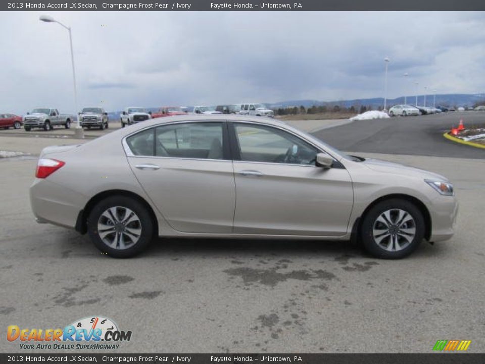 2013 Honda Accord LX Sedan Champagne Frost Pearl / Ivory Photo #4