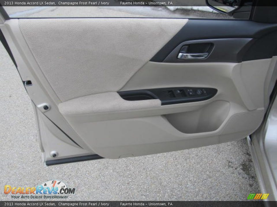 2013 Honda Accord LX Sedan Champagne Frost Pearl / Ivory Photo #6
