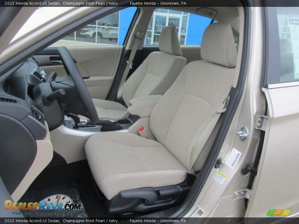 2013 Honda Accord LX Sedan Champagne Frost Pearl / Ivory Photo #7