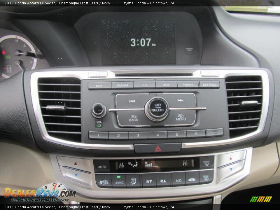 2013 Honda Accord LX Sedan Champagne Frost Pearl / Ivory Photo #11