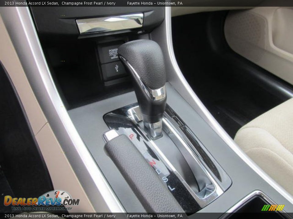2013 Honda Accord LX Sedan Champagne Frost Pearl / Ivory Photo #12