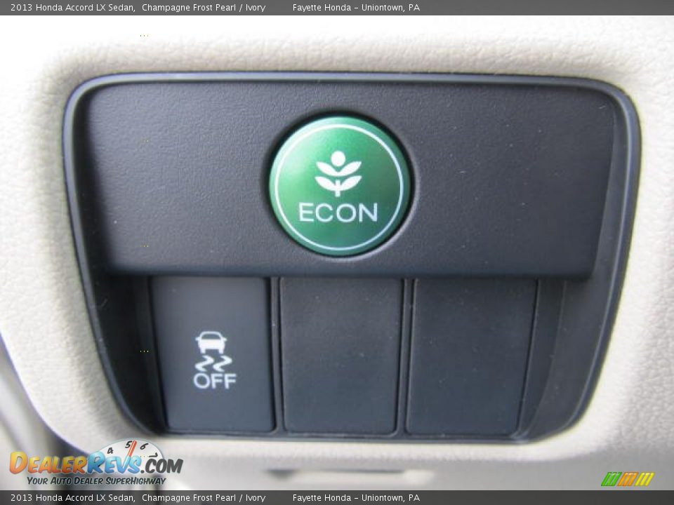 2013 Honda Accord LX Sedan Champagne Frost Pearl / Ivory Photo #13