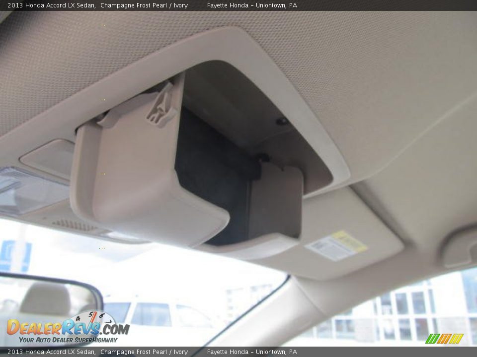 2013 Honda Accord LX Sedan Champagne Frost Pearl / Ivory Photo #14