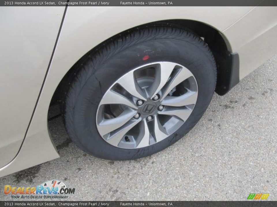 2013 Honda Accord LX Sedan Champagne Frost Pearl / Ivory Photo #16