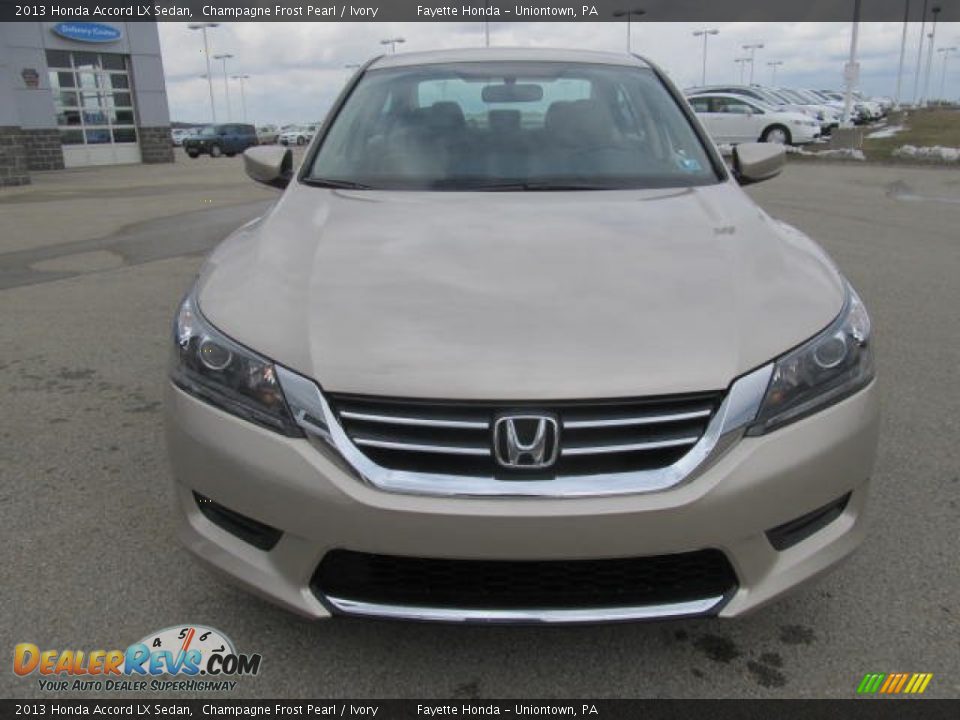2013 Honda Accord LX Sedan Champagne Frost Pearl / Ivory Photo #19