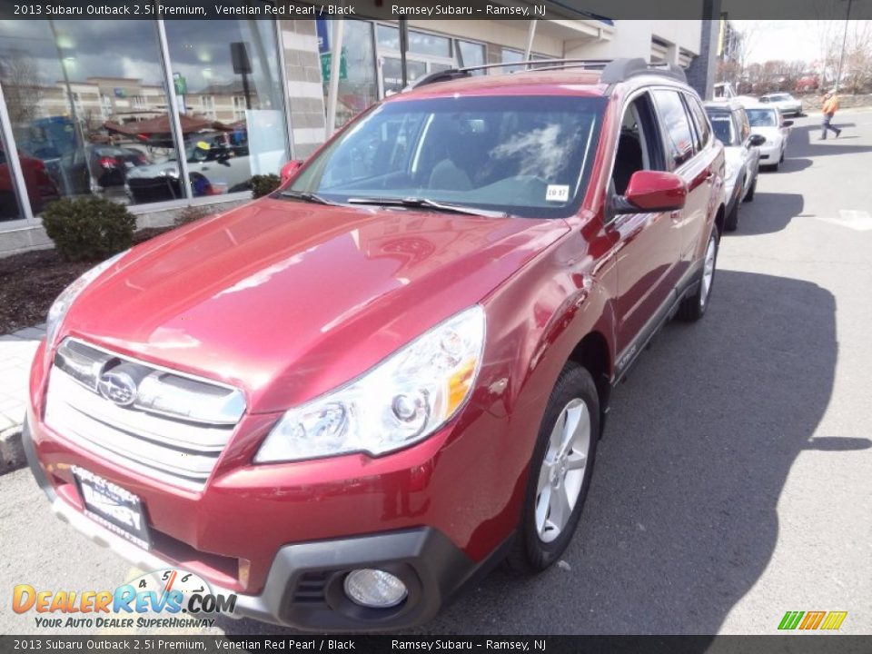 2013 Subaru Outback 2.5i Premium Venetian Red Pearl / Black Photo #1