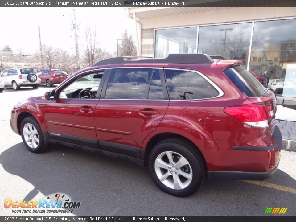 2013 Subaru Outback 2.5i Premium Venetian Red Pearl / Black Photo #4