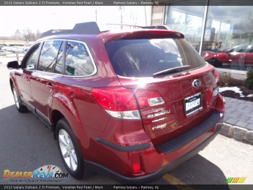 2013 Subaru Outback 2.5i Premium Venetian Red Pearl / Black Photo #5