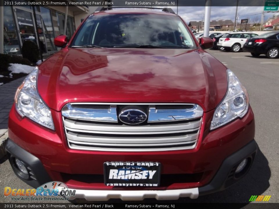 2013 Subaru Outback 2.5i Premium Venetian Red Pearl / Black Photo #13