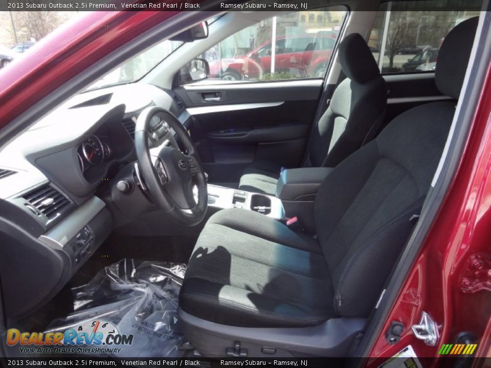 2013 Subaru Outback 2.5i Premium Venetian Red Pearl / Black Photo #14